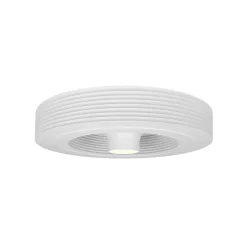 VENTILATEUR DE PLAFOND SANS PALES BLANC EXHALE AVEC LED
