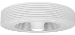 VENTILATEUR DE PLAFOND SANS PALES BLANC EXHALE AVEC LED