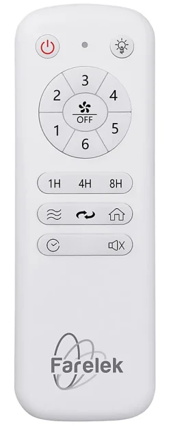 Ventilateur de plafond SCANDINAVE OKLAHOMA 55W 132cm - FARELEK - 112439