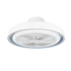 Ventilateur de Plafond Silencieux Moderne Bleu avec Télécommande et Minuterie