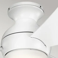 Ventilateur de Plafond Sola 86cm - Blanc mat