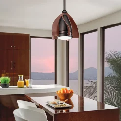 Ventilateur de Plafond Terna 38cm - Bronze brossé à l'huile