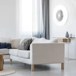 Ventilateur de plafond type plafonnier avec lumière LED