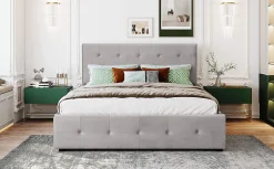 Ventilateur plafond 132 cm bois massif, 3 pales, moteur DC réversible, télécommande, sans lumière