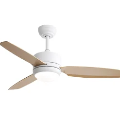 Ventilateur plafond 46 pouces, 3 pales ABS, moteur DC 6 vitesses, télécommande chambre