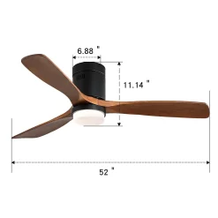 Ventilateurs de plafond avec lampes