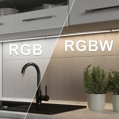 Vicco Ruban lumineux LED Blanc 55cm Kit de démarrage