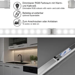 Vicco Ruban lumineux LED Blanc 500 cm