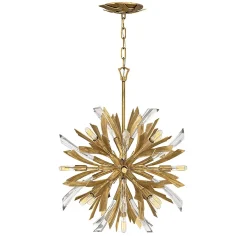 Vida Hinkley Fredrick Ramond Petit pendentif à 13 ampoules Or bruni