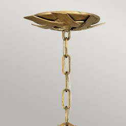 Vida Hinkley Fredrick Ramond Petit pendentif à 13 ampoules Or bruni