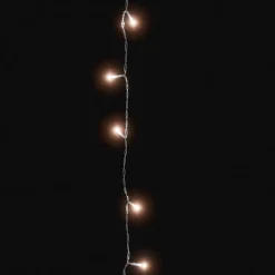 vidaXL Guirlande LED avec 400 LED Blanc chaud 40 m PVC 343230