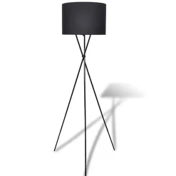 vidaXL Lampadaire avec Support Haut Lampe de Plancher Eclairage Luminaire 240901