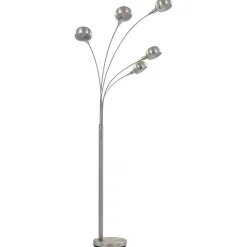 vidaXL Lampadaire Lampe sur Pied Lampe de Sol Lampe à Arc Lumière Eclairage Salon Chambre à Coucher Maison Intérieur 200 cm 282417