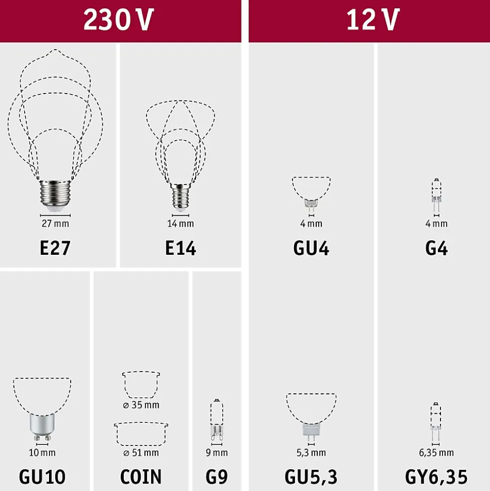 Vintage Edition Standard 230 V Ampoule LED E27 3x500lm 3x4,7W 2500K Doré