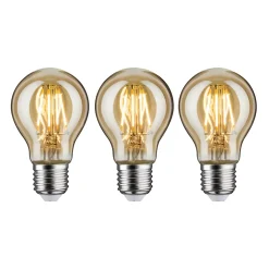 Vintage Edition Standard 230 V Ampoule LED E27 3x500lm 3x4,7W 2500K Doré