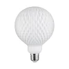White Lampion Filament 230 V Globe LED G125 E27 400lm 4,3W 3000K gradable Blanc