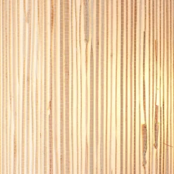 WIMEA Applique murale nature, métal/jonc de mer - E27 52W - ampoule non incluse