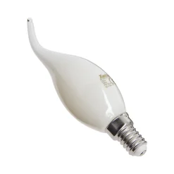 Xanlite - Ampoule à filament LED flamme coup de vent, culot E14, 4W cons. (40W eq.), lumière blanche chaud - RFV470FCO