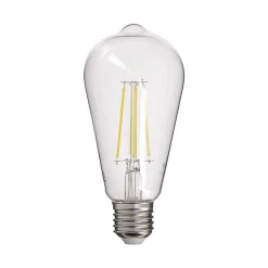 Xanlite - Ampoule à filament LED Edison, culot E27, 8W cons. (75W eq.), lumière blanc chaud - RFE1055ST