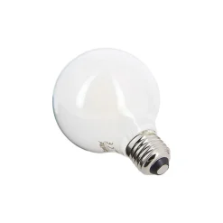 Xanlite - Ampoule LED G80 Opaque, culot E27, conso. 6,5W, 806 Lumens, Blanc neutre - RFE806B80OCW