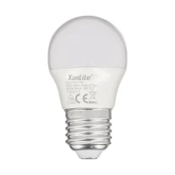 Xanlite - Ampoule LED P45, culot E27, 5,3W cons. (40W eq.), lumière blanc neutre - EE470PCW