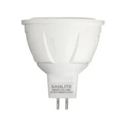 Xanlite - Ampoule LED spot, culot GU5.3, 7W cons. (50W éq.), angle focalisé, lumière blanche chaude - VM50S
