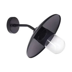 Xanlite - Applique murale filaire noire indus IP44, culot E27, 60W max - APFE60NIND