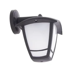 Xanlite - Applique murale filaire noire rétro IP44, culot E27, 40W max - APFE40WNRET