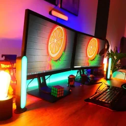 Xanlite - Barre lumineuse LED RVB, synchronisation musicale, filaire USB - LAPRVBM