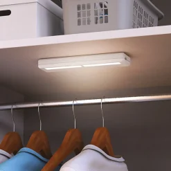 Xanlite - Éclairage de placard et tiroir - Rechargeable USB - Détecteur magnétique - 50 lumens - Blanc neutre - ECP50RDCW