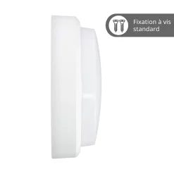 Xanlite - Hublot LED rond blanc, 1500 Lumens, CCT, Blanc chaud, Blanc neutre, Blanc froid - HUB850RBIPCCT