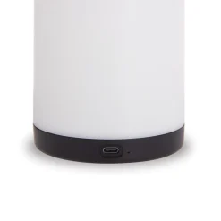 Xanlite - Lampe à poser LED RVB et blanc chaud, tactile, dimmable, rechargeable USB - LAPRVBWR