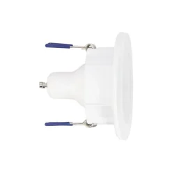 Xanlite - Lot 3 Spots GU10 50W 4000K Rond Blanc IP44 - PAK3SP50RIP44BCW