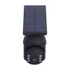Xanlite - Projecteur Caméra factice solaire IP65, 250 lumens, détecteur de mouvement, Noir - PRSCAM250