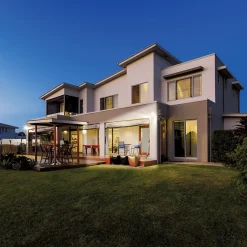 Xanlite - Projecteur LED Mural Noir, Détecteur de Mouvement, 50 W, 4200 Lumens - PR50WMD