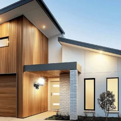 Xanlite - Projecteur mural PMMA 24W, IP44, détecteur de mouvement, 1700 lumens, Blanc froid - PR20WMFLD