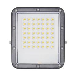 Xanlite - Projecteur mural noir LED IP65, 2700 lumens, conso 30W (éq 160W), Blanc chaud - PR30WMCEE