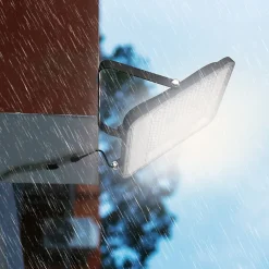 Xanlite - Projecteur mural noir LED IP65, 9000 lumens, conso 100W (éq 550W), Blanc chaud - PR100WMCEE