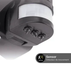 Xanlite - Projecteur Solaire IP44 Blanc neutre Détecteur de mouvement 8h d'autonomie - PRS2T1500D