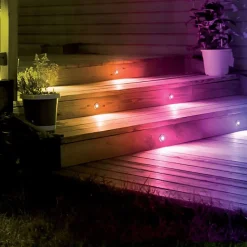 Xanlite - Rallonge de 2 Spots 12V RVB + Blanc IP67 Inox 304 - SPTE2RRGBW