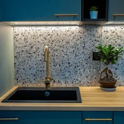 Xanlite - Réglette rotative filaire extensible - 55 cm - Blanc chaud/neutre - 900 lumens - RE60055ROCCT