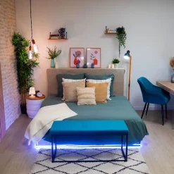 Xanlite - Ruban LED COB 3m RVB - Extensible 6m - éclairage continu multi-mode - LSBCOB3RVBEX