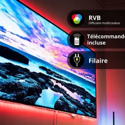 Xanlite - Ruban LED 10m RVB - LSBK10RVB