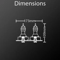 Xanlite - Spot 2 têtes GU10 50W 2700K Carré orientable Noir et or IP20 - SP502TCANO
