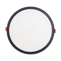 Xanlite - Spot encastrable LED rond, extra plat, cons. 18W, 2500 lumens, CCT, IP44, Plusieurs coloris - DOP1400RIPCCT