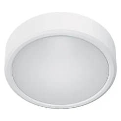 Xanlite - Spot encastrable/en saillie LED rond, extra plat, cons. 12W, 1650 lumens, CCT, IP44, Blanc - KSDOP850RBIPCCT