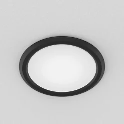 Xanlite - Spot encastrable LED rond, extra plat, cons. 6W, 800 lumens, CCT, IP44, Plusieurs coloris - DOP400RIPCCT