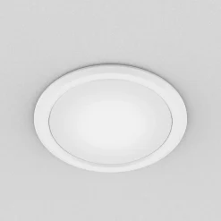 Xanlite - Spot encastrable LED rond, extra plat, cons. 6W, 800 lumens, CCT, IP44, Plusieurs coloris - DOP400RIPCCT