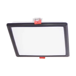 Xanlite - Spot encastrable LED carré, extra plat, cons. 12W, 1650 lumens, CCT, Plusieurs coloris - DOP850CCCT