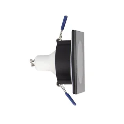 Xanlite - Spot GU10 50W 4000K Carré Noir IP44 - SP50CIP44NCW